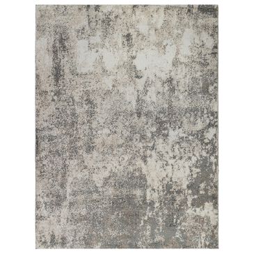 Amer Rugs Yasmin 5"3" x 7"3" Gray and Beige Area Rug, , large