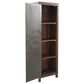 Home Trends & Design Steampunk Cabinet in Brown and Gunmetal, , large