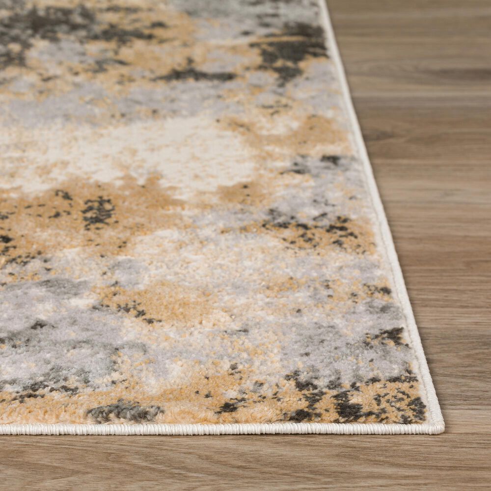Dalyn Rug Company Karma 1&#39;8&quot; x 2&#39;6&quot; Silver Area Rug, , large