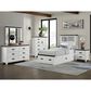 Mayberry Hill Wade Twin Storage Bed in White and Black, , large