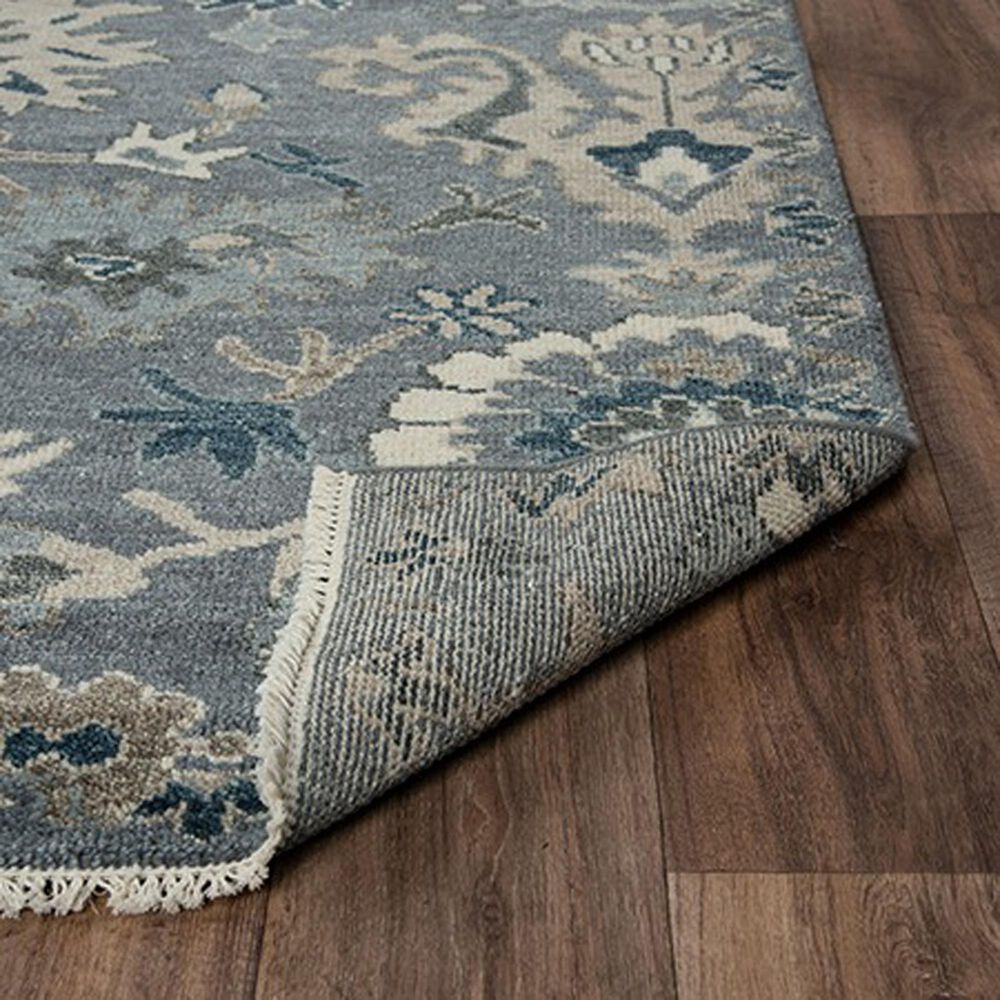 RIZZY Ashton 6&#39; x 9&#39; Floral Gray Area Rug, , large
