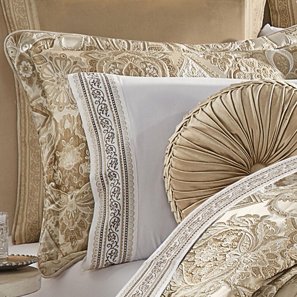 J. Queen New York Sandstone 4-Piece King Comforter Set in Beige, , large