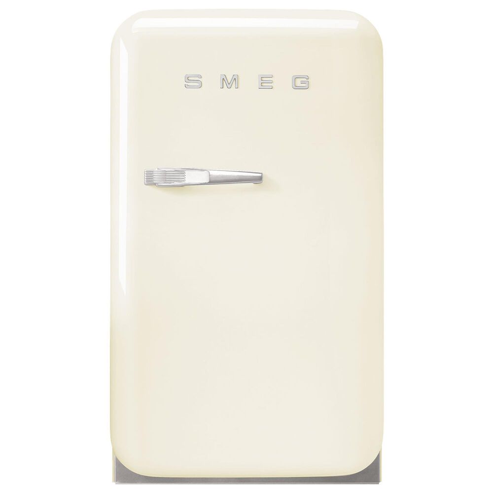 Smeg USA 1.34 Cu. Ft. Freestanding Compact Refrigerator with Right Handle in Cream, , large