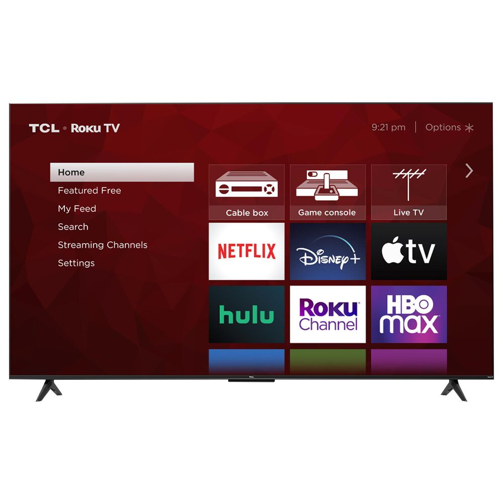 TCL 55&quot; Class 4-Series 4K LED UHD HDR - Smart Roku TV with Alto 8i 2.1 Channel Soundbar, , large