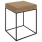 Uttermost Laramie Accent Table in Matte Black and Natural, , large