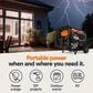 Generac 8000-Watt Portable Generator, , large