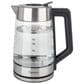Jura H2O Glass Select 68 Oz Rapid Boil Kettle in Stainless Steel and Black, , large