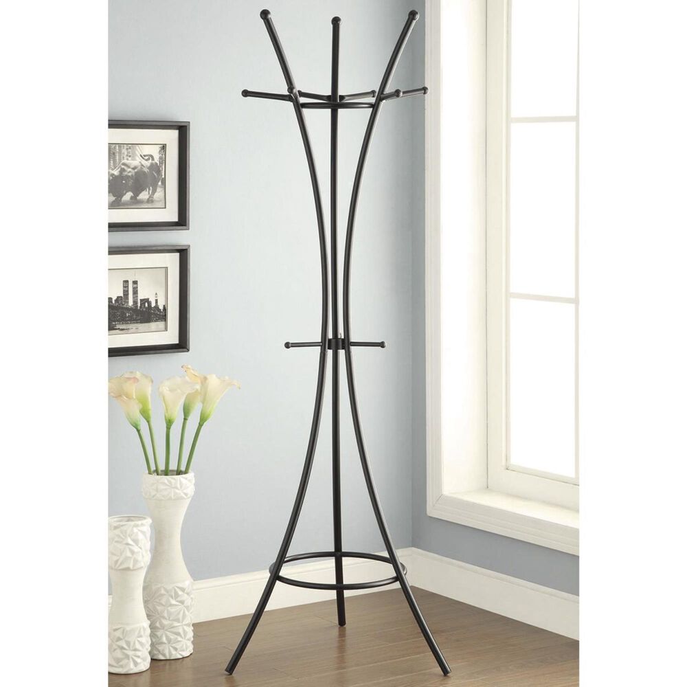 Pacific Landing Coat Rack in Black, , large