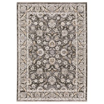 Oriental Weavers Maharaja Nepal 70N 2" x 3" Grey and Ivory Scatter Rug, , large