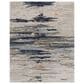 Surya Kavita 12" x 15" Medium Gray, Ink Blue, Deep Teal, Dark Brown, Dusty Pink, Beige and Brick Red Area Rug, , large