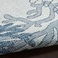 Nourison Garden Oasis Nautical Blue 9" x 12" Indoor/Outdoor Area Rug, , large