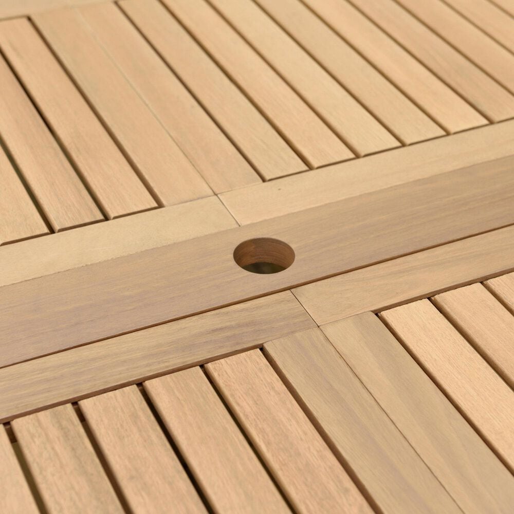 International Home Miami Torini 9-Piece Rectangular Extendable Patio Dining Set in Dark Brown, , large