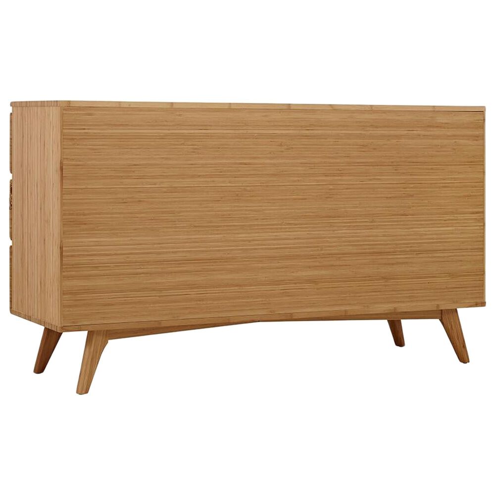 Natural Bamboo Furnishings 6 Drawer Double Dresser in Caramelized, , large
