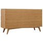 Natural Bamboo Furnishings 6 Drawer Double Dresser in Caramelized, , large