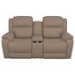 La-Z-Boy Dorian Manual Reclining Console Loveseat in Mushroom, , large