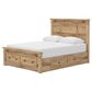 Ashley Makidern 4-Piece Queen Storage Bedroom Set with Six Drawers in Natural Brown, , large