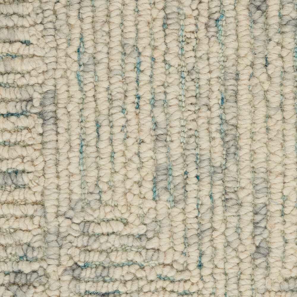 Nourison Colorado 5&#39;3&quot; x 7&#39;3&quot; Ivory, Grey and Teal Area Rug, , large