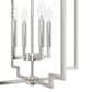 Hunter Zoanne 4-Light Pendant in Brushed Nickel, , large