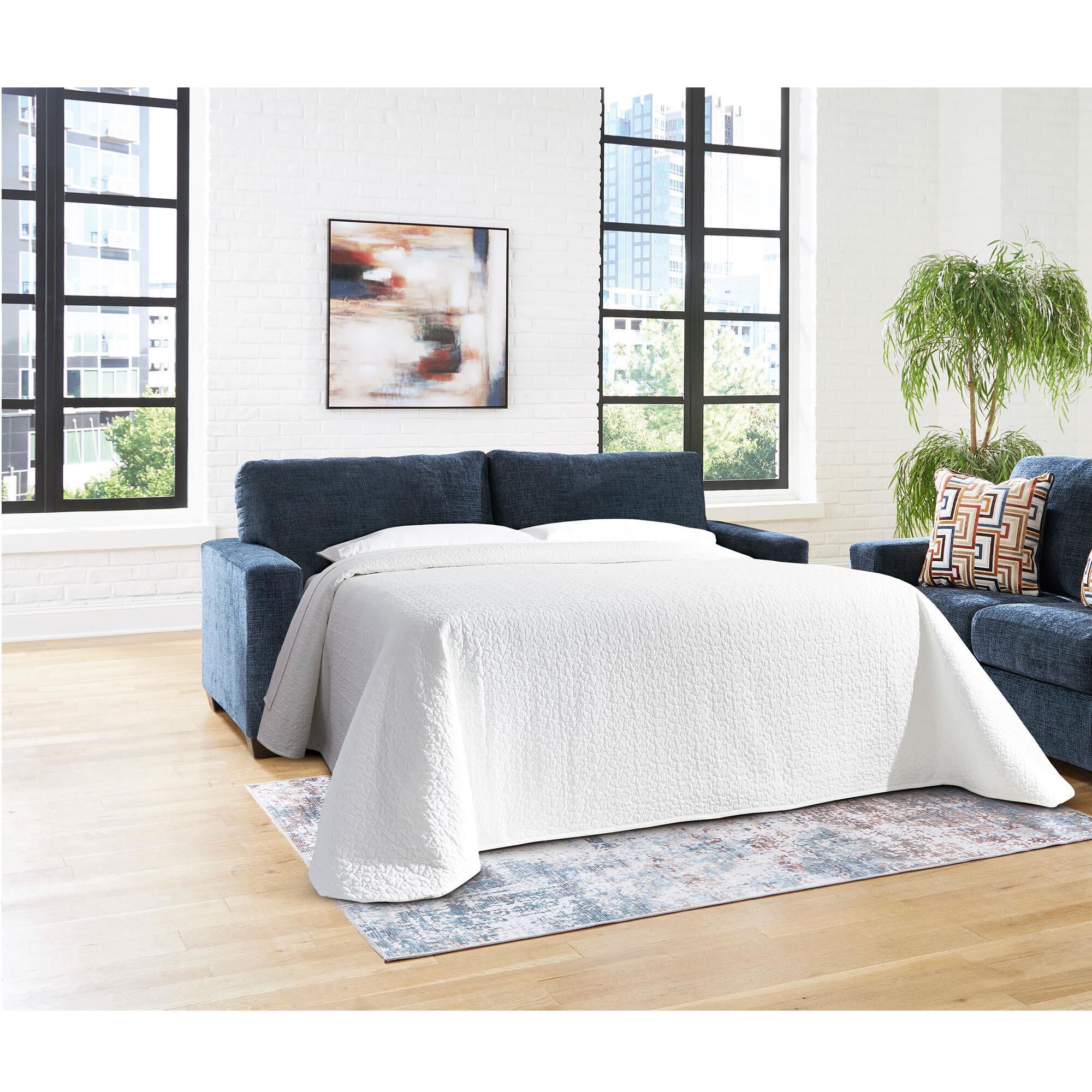Ashley Aviemore Queen Sleeper Sofa in Ink