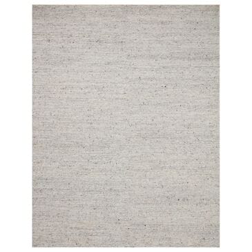 Magnolia Home Ava 4" x 6" Grey and Ivory Area Rug, , large