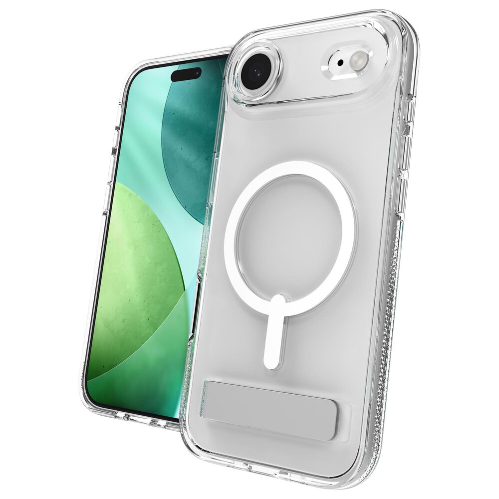 Zagg Crystal Palace Snap Case with Kickstand for Apple iPhone Air in Clear, , large