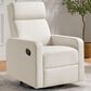 Oxford Baby Layton Swivel Glider Recliner in Cream, , large