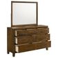 New Heritage Ballard 5 Piece Wood Queen Panel Bedroom Set in Walnut, , large