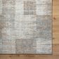 Surya Avellino 2" x 2"11" Light Beige, Tan, Light Gray, Gray and Deep Teal Area Rug, , large