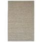 Radici USA Leopardo 10" x 14" Silver Area Rug, , large