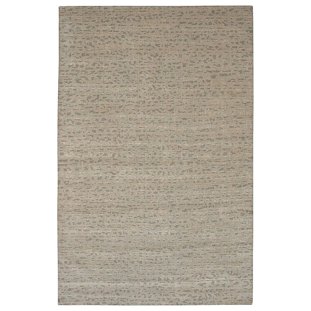 Radici USA Leopardo 10" x 14" Silver Area Rug, , large
