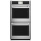 Cafe 27" Built-In Convection Double Wall Oven in Stainless Steel, , large