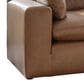 Ashley Emilia 4-Piece Stationary Reversible Sectional in Caramel, , large