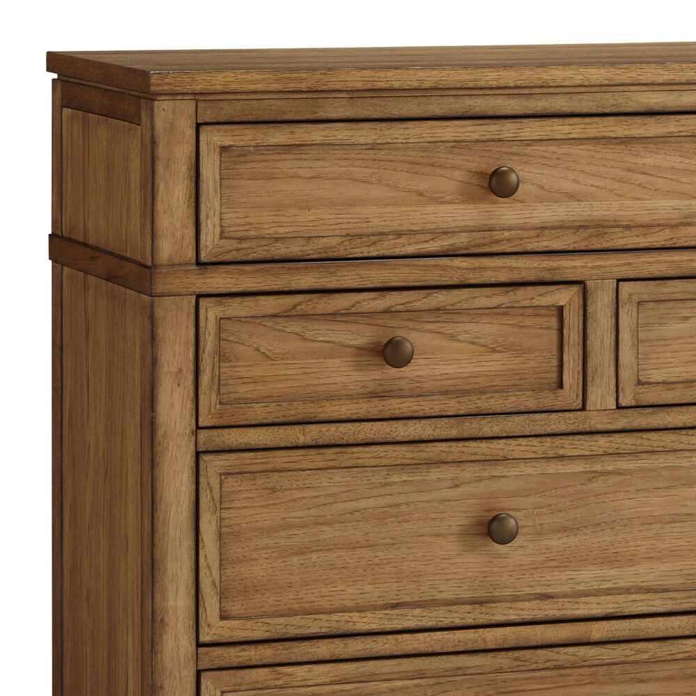 Ashley Sharlance 3-Piece Queen Panel Bedroom Set in Light Brown, , large