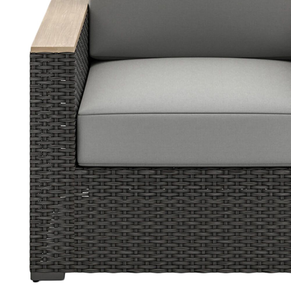 Homestyles Boca Raton Patio Sectional in Brown, , large