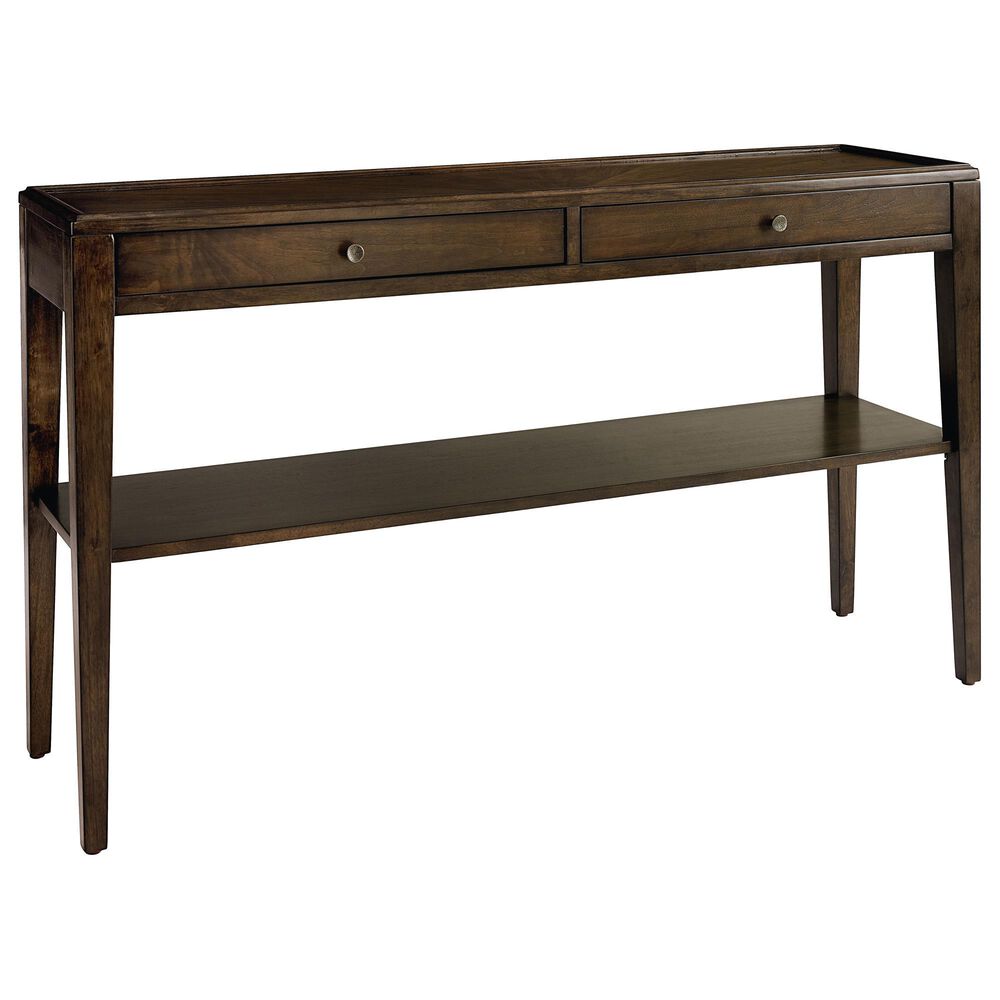 Bassett Palisades Console Table in American Walnut, , large