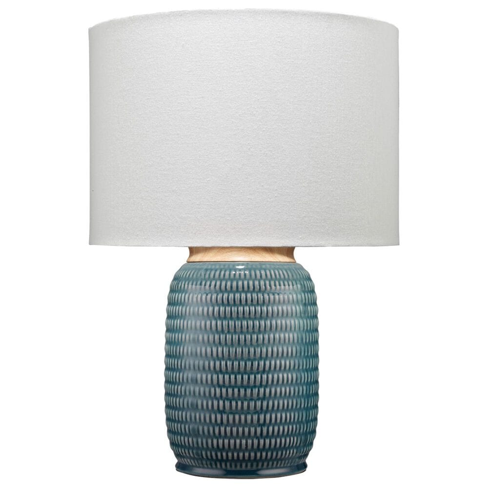 Jamie Young Garron Ceramic Table Lamp in Blue, , large