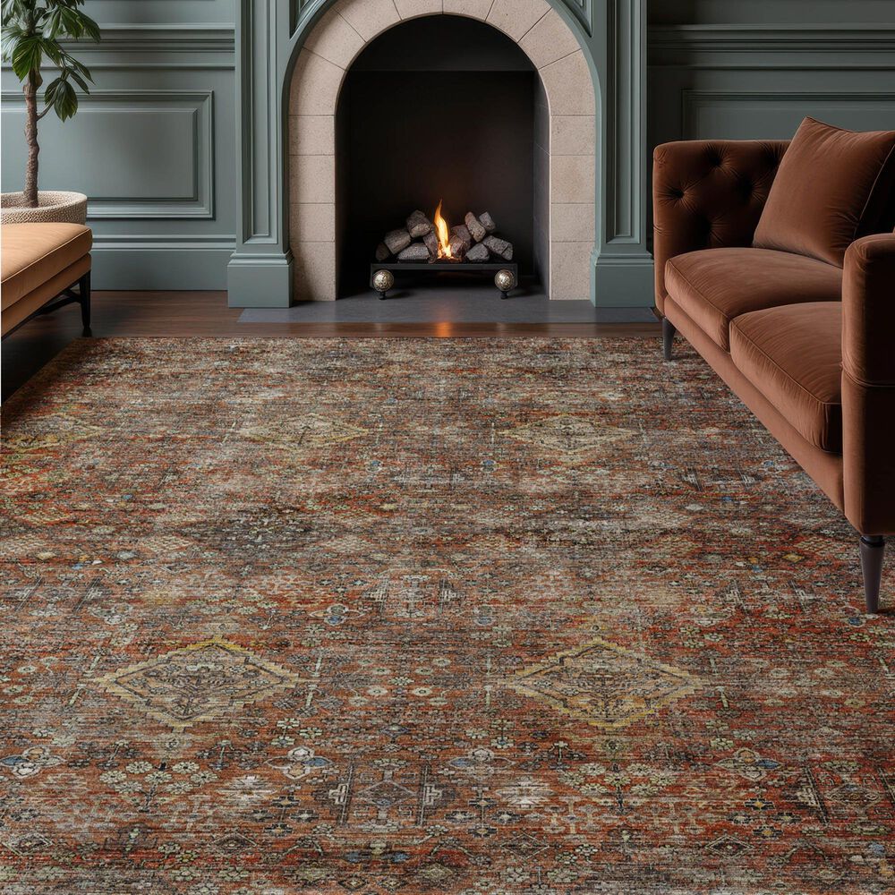 Dalyn Rug Company Aristo Paprika 5' x 7'6" Area Rug, , large