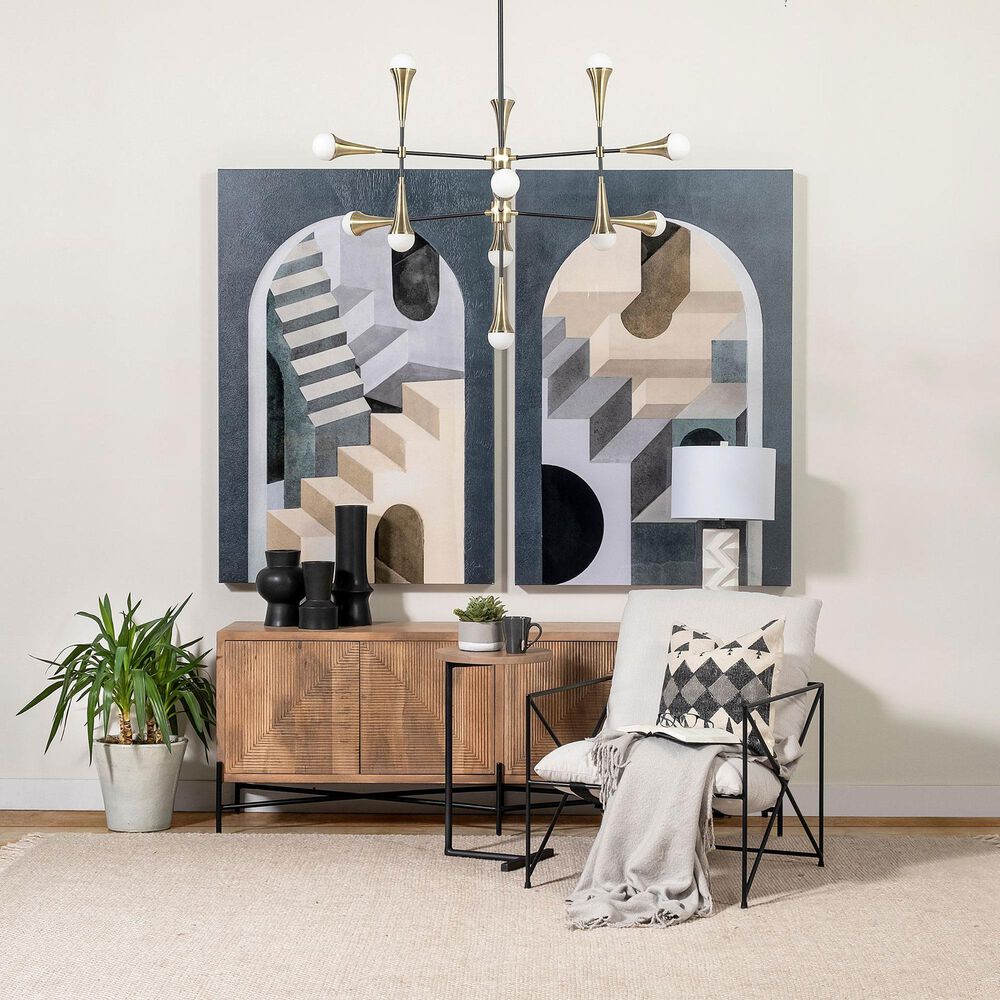 Mercana Leonidas Armchair in White | Nebraska Furniture Mart