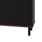 Dayton Mosholu 66" TV Stand in Black and Nut Brown, , large