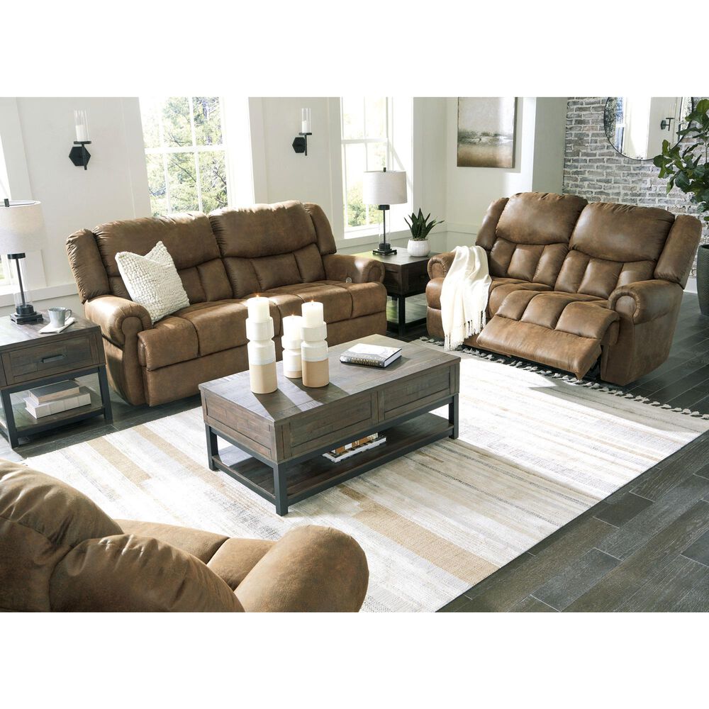 Ashley Boothbay Power Reclining Loveseat in Auburn, , large