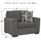 Ashley Gardiner Oversized Chair in Pewter, , large