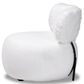 Baxton Studio Tayla Accent Chair in White, , large