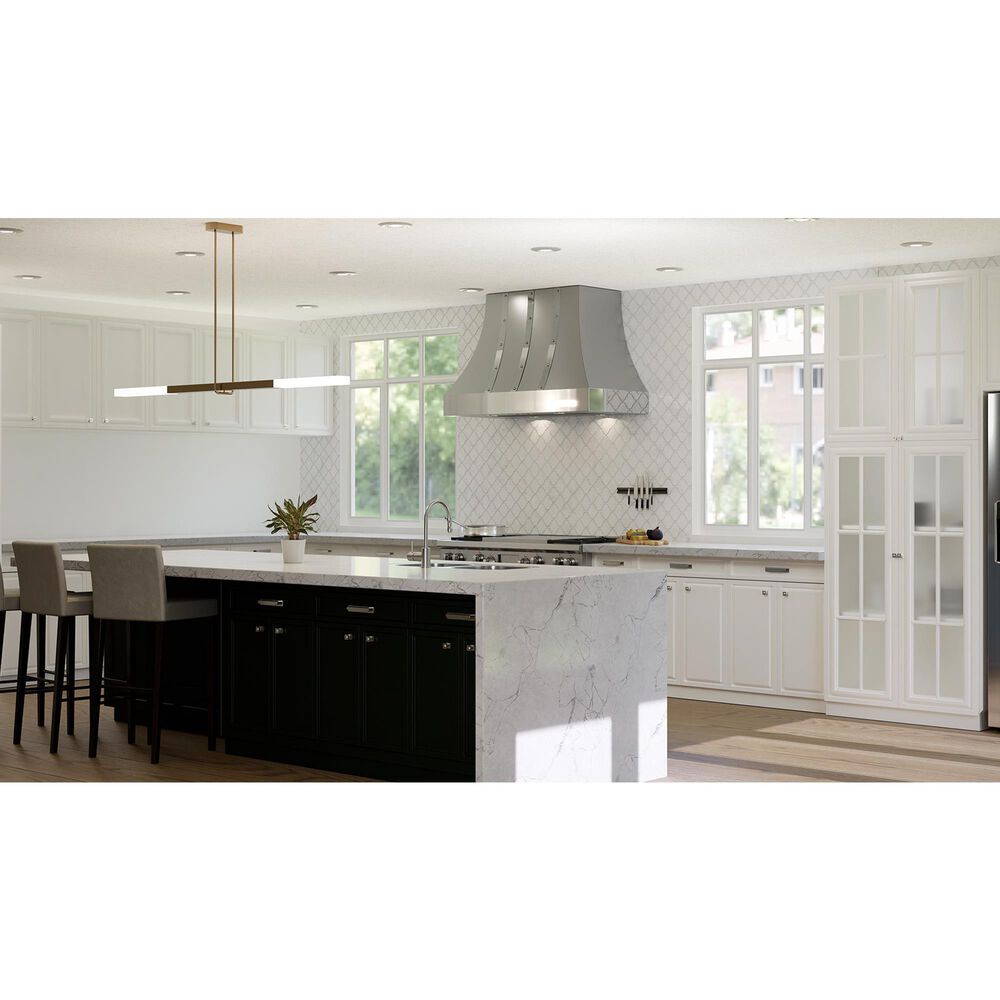 Elica Oristano 36&quot; Wall Mount Canopy Hood in Stainless Steel, , large