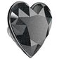 PopSockets MagSafe Circle PopGrip in Crystal Heart Black Glitter, , large