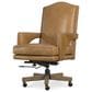 Hooker Furniture Rochelle Executive Swivel Tilt Chair in Warm Brown and Antique Gold, , large
