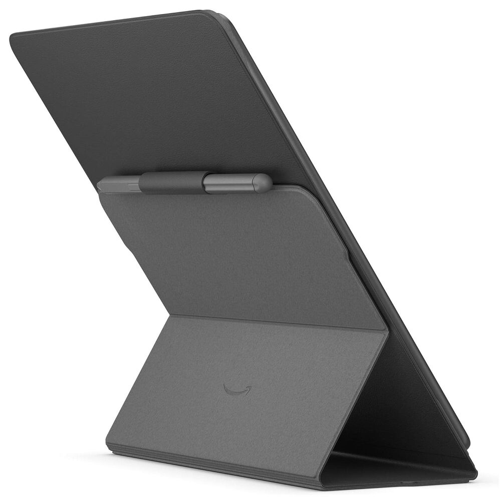 Amazon Plant-Based Leather Folio Cover with Magnetic Attach in Black, , large