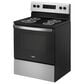 Whirlpool 4.8 Cu. Ft. Freestanding Electric Range with Self-Cleaning in Stainless Steel, , large