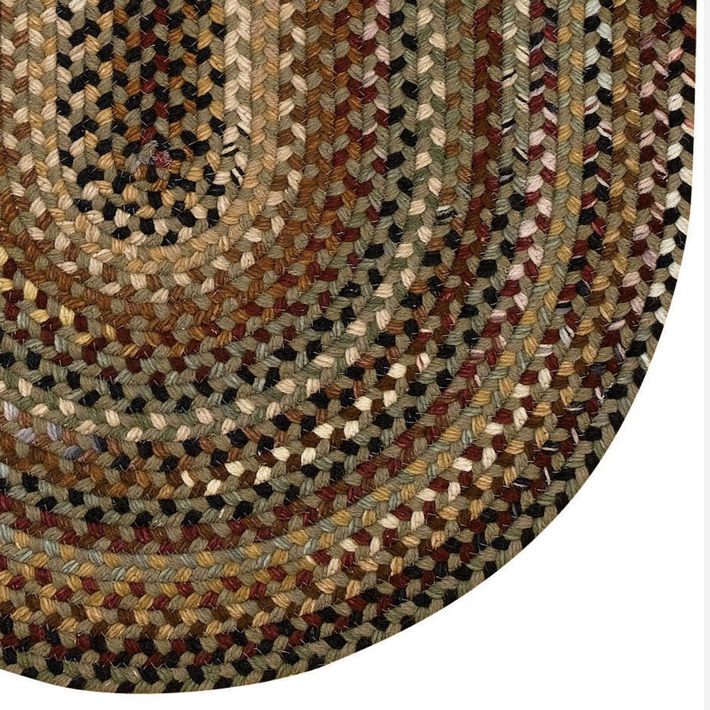 Capel Gramercy 0070-200 9&#39;2&quot; x 13&#39;2&quot; Oval Sage Area Rug, , large