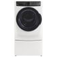 Electrolux 700 Series 4.5 Cu. Ft. Front Load Washer and 8.0 Cu. Ft. Gas Dryer Laundry Pair with Two Pedestals in Matte White, , large