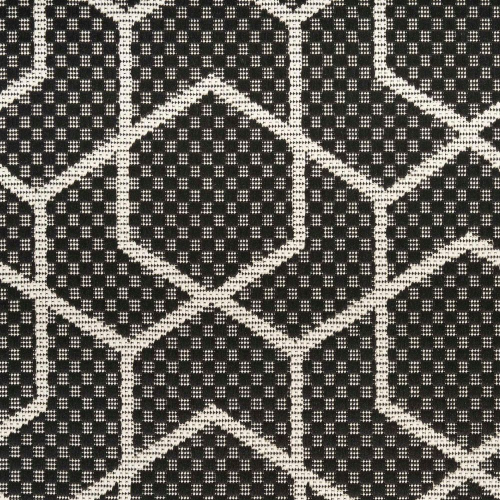Nourison Horizon HOZ01 Black 6&#39; x 9&#39; Indoor/Outdoor Area Rug, , large